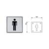 Euro Door Accessories - Sign Plate by String
